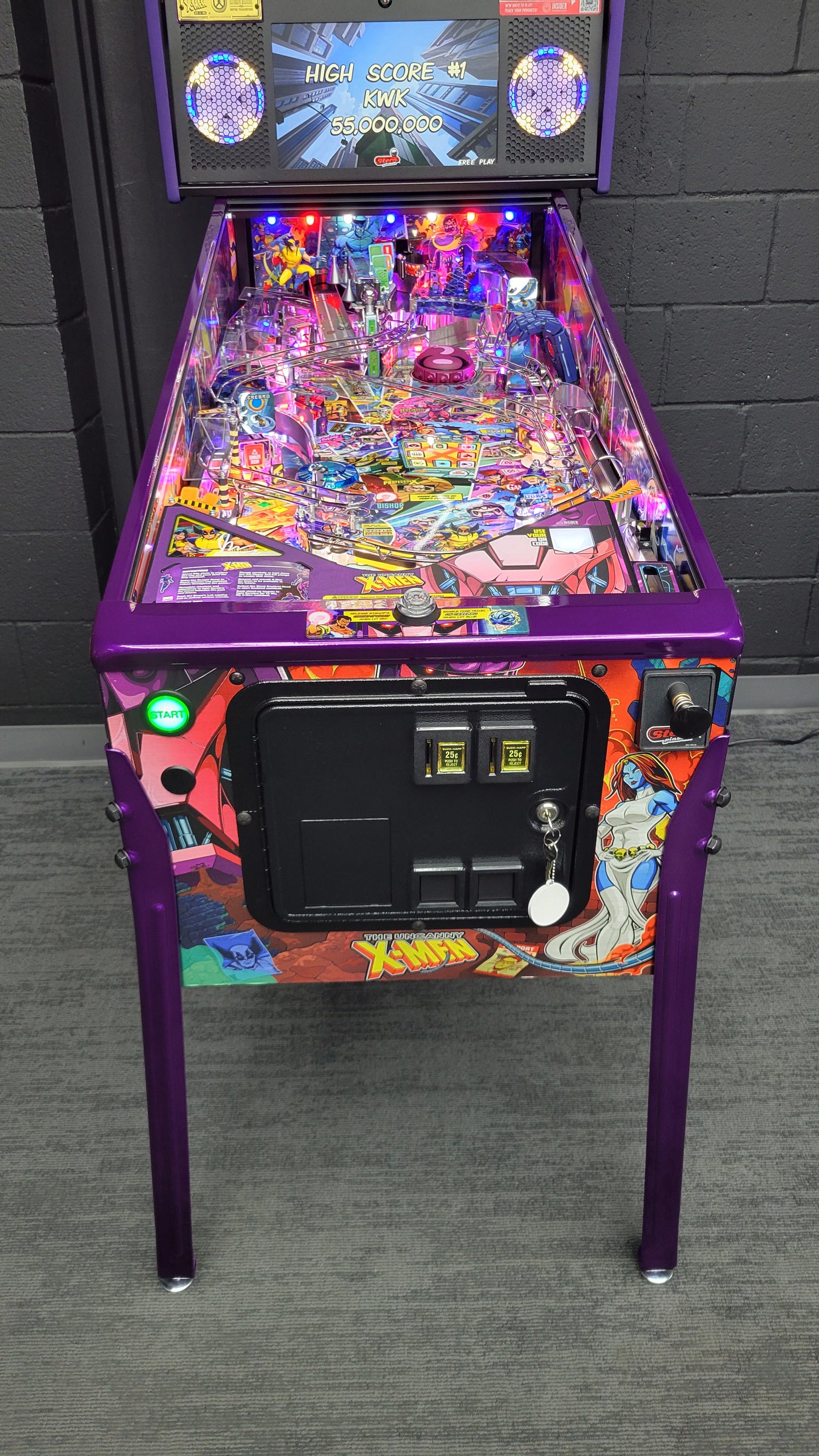 Stern The Uncanny X-Men LE Pinball HUO