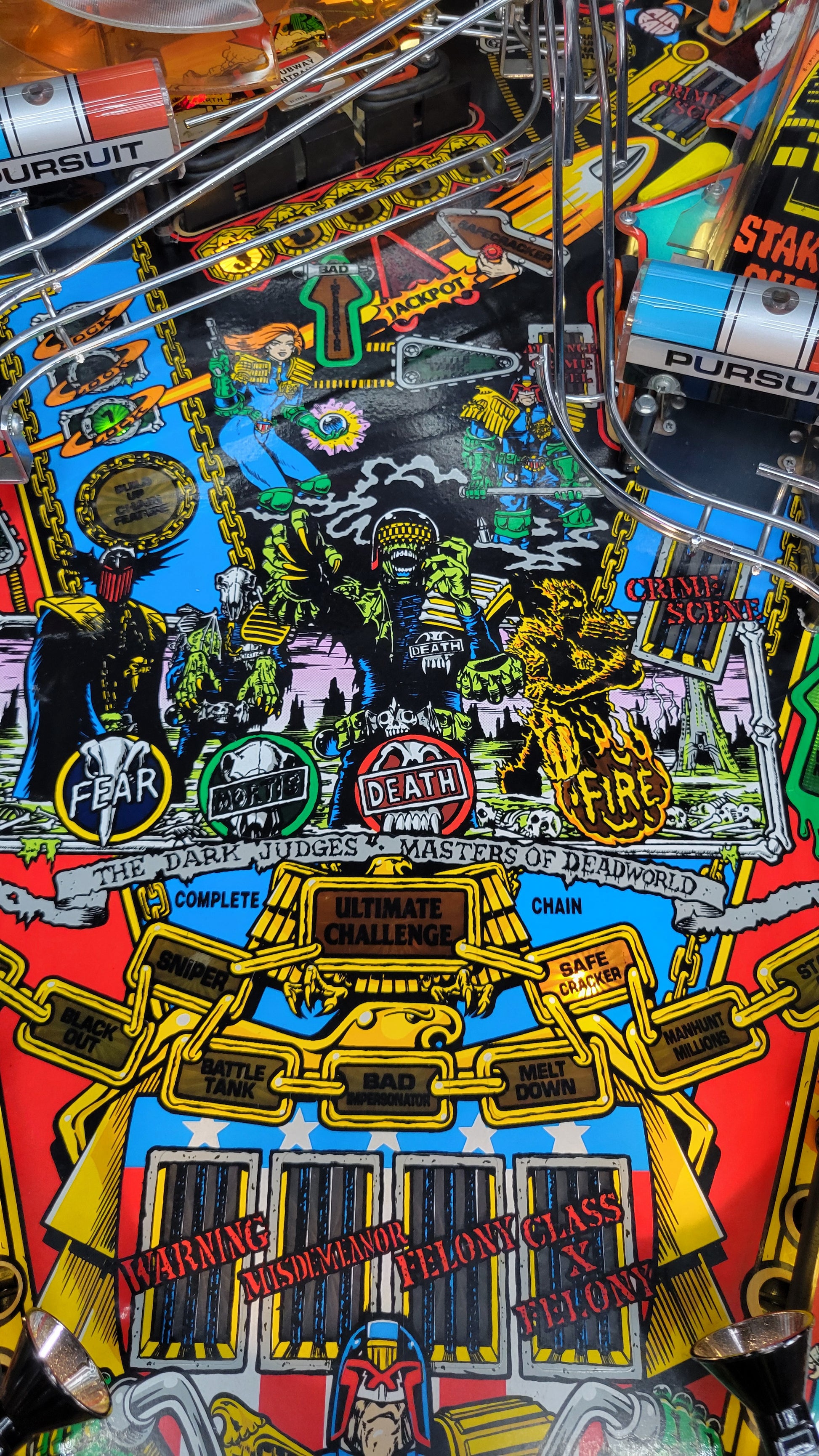 Bally Judge Dredd Pinball
