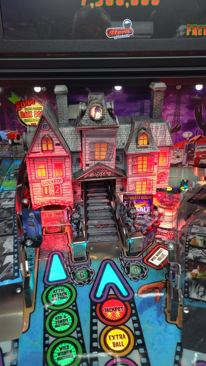 Elvira House of Horrors Premium Custom HUO Pinball Loaded!