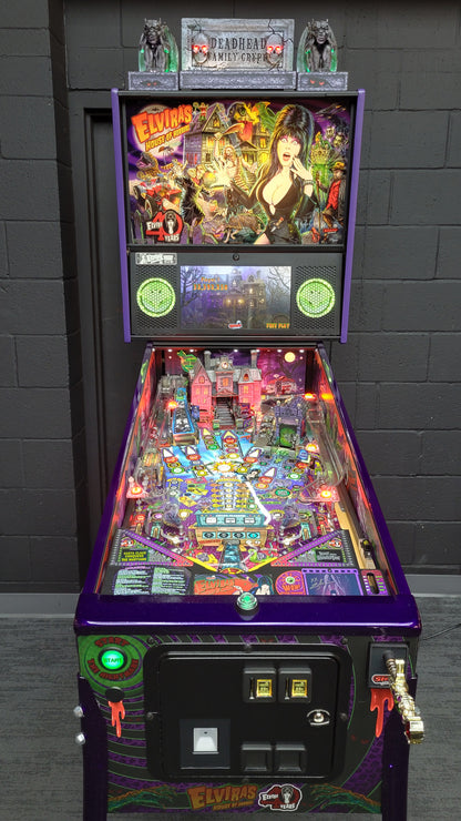 Elvira House of Horrors 40th Anniversary Pinball