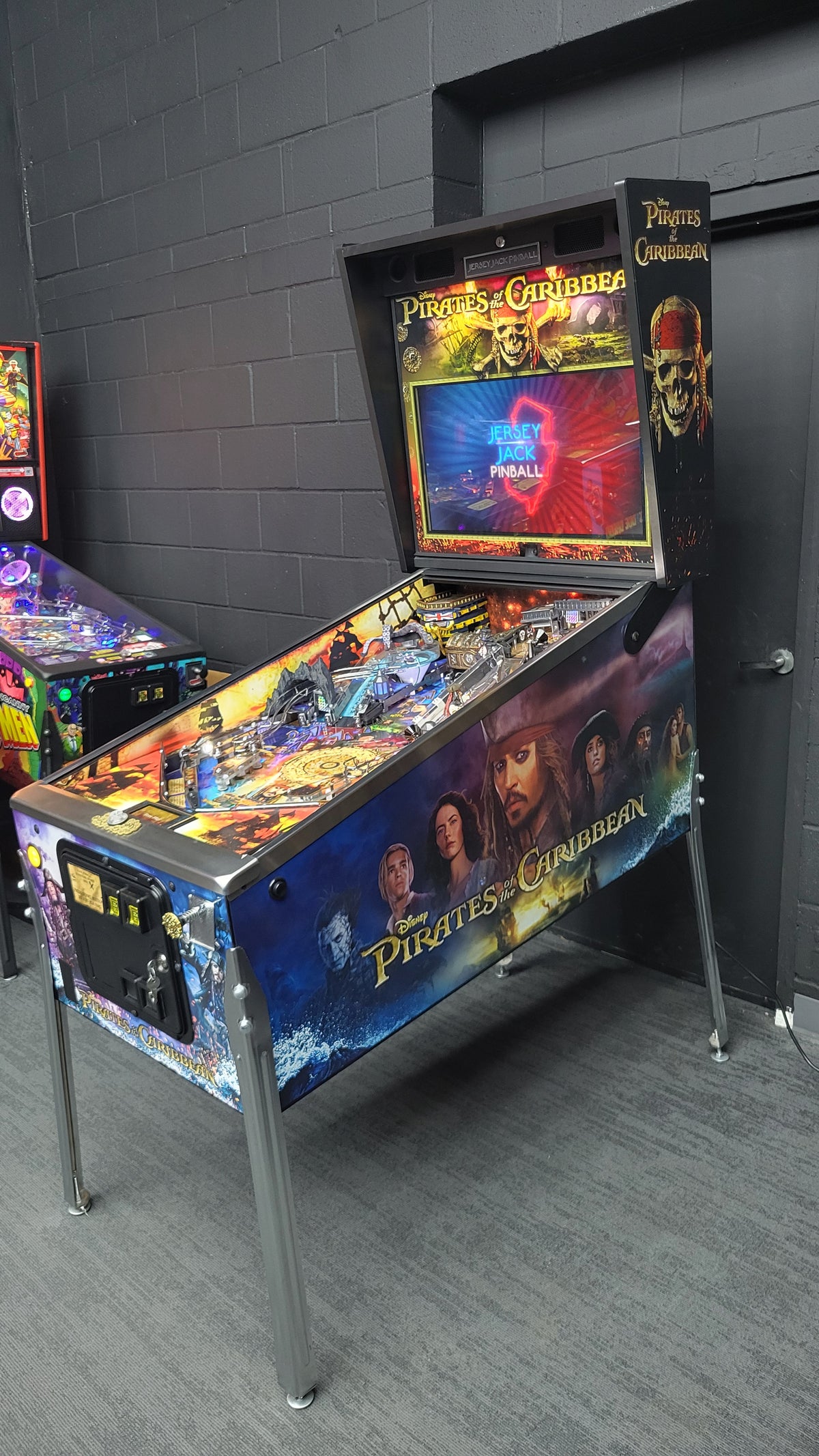 Pirates Of The Caribbean by Jersey Jack Pinball HUO