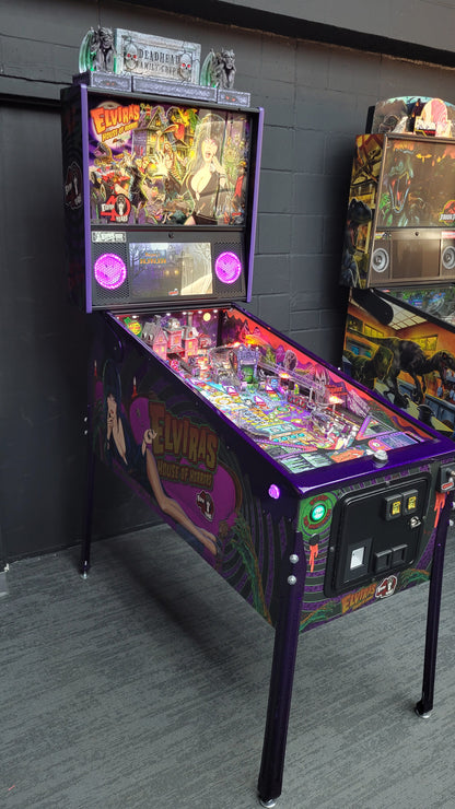 Elvira House of Horrors 40th Anniversary Pinball