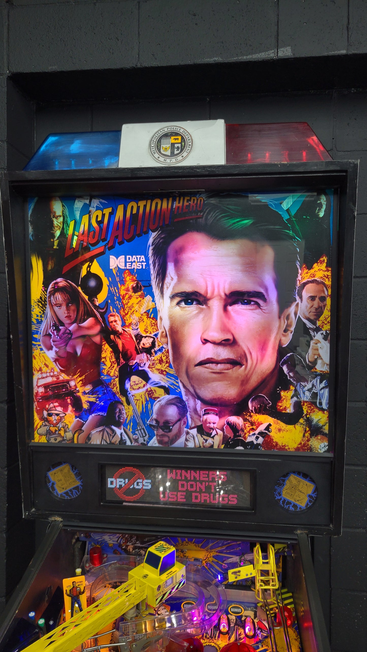 Data East The Last Action Hero Pinball