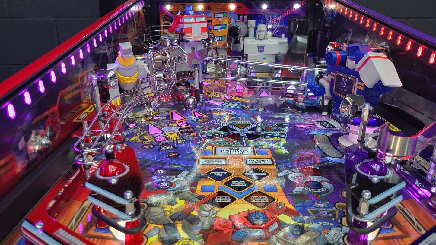 Stern Transformers More Than Meets The Eye LE Pinball Showroom Model