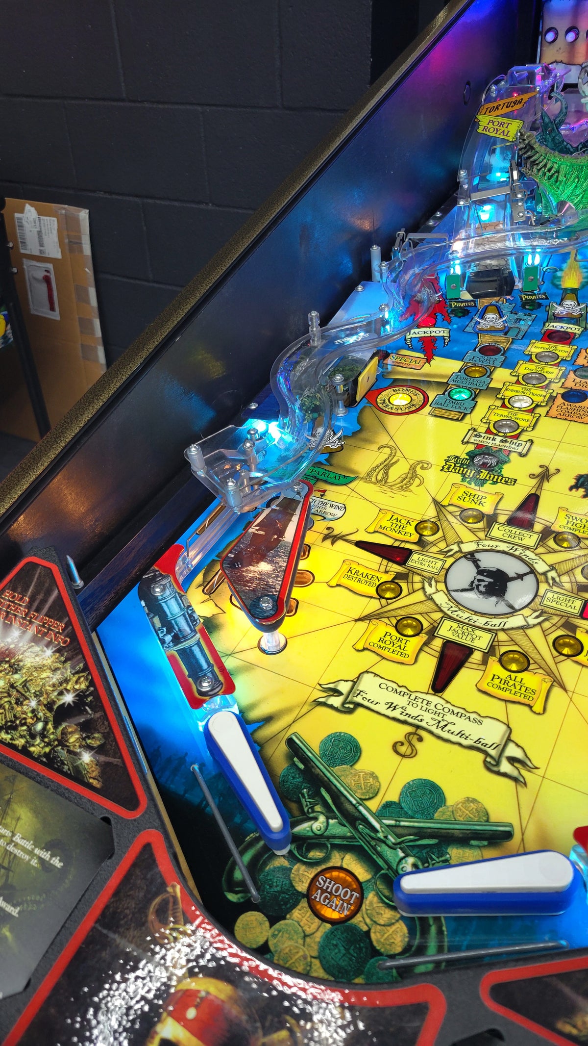 Stern Pirates Of Caribbean Pinball HUO