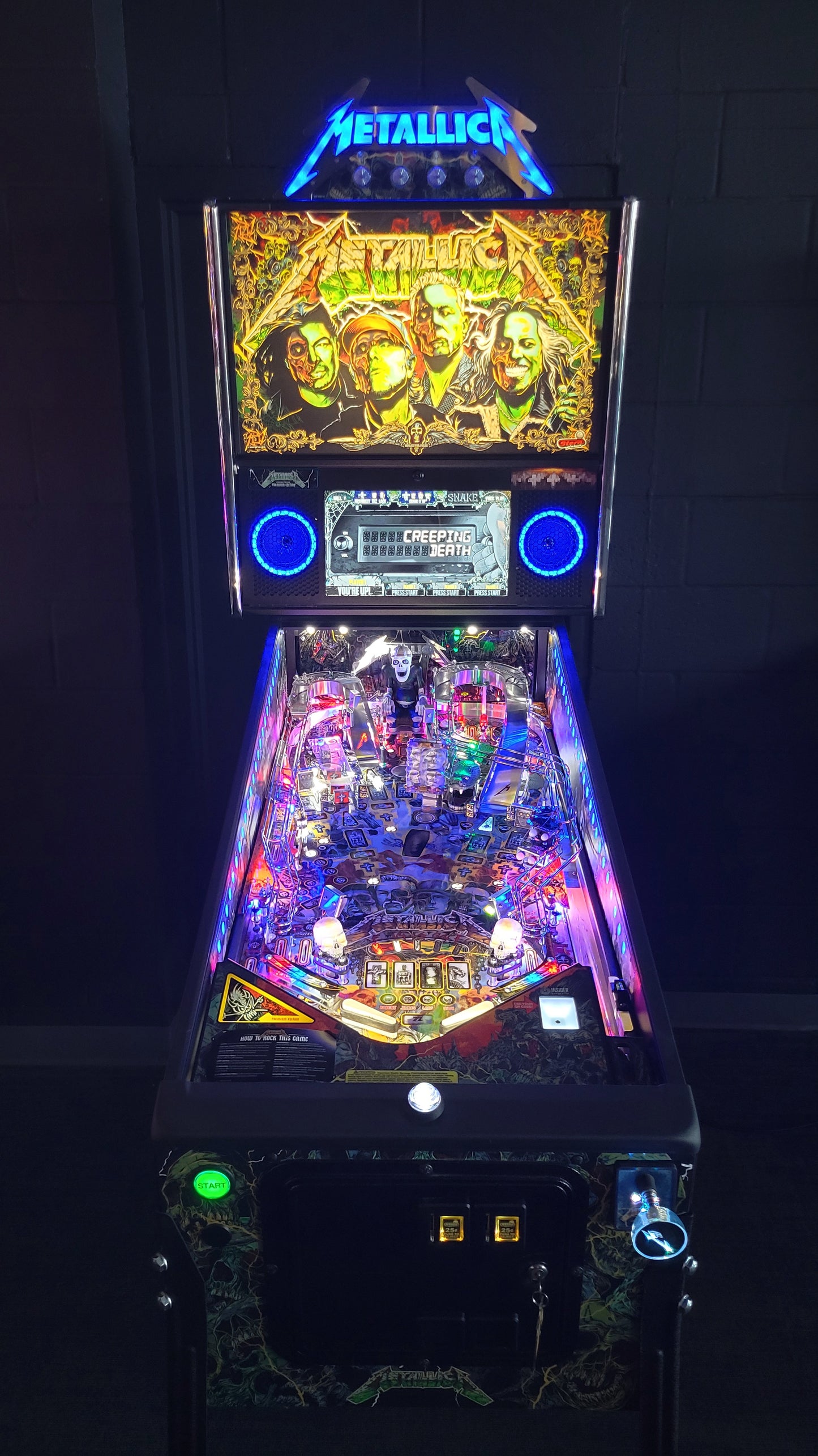 Stern Metallica Remastered Premium HUO Pinball Loaded!