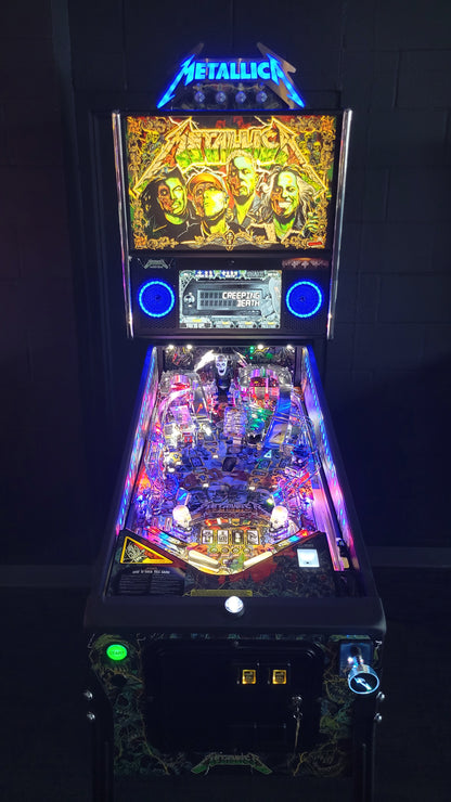 Stern Metallica Remastered Premium HUO Pinball Loaded!