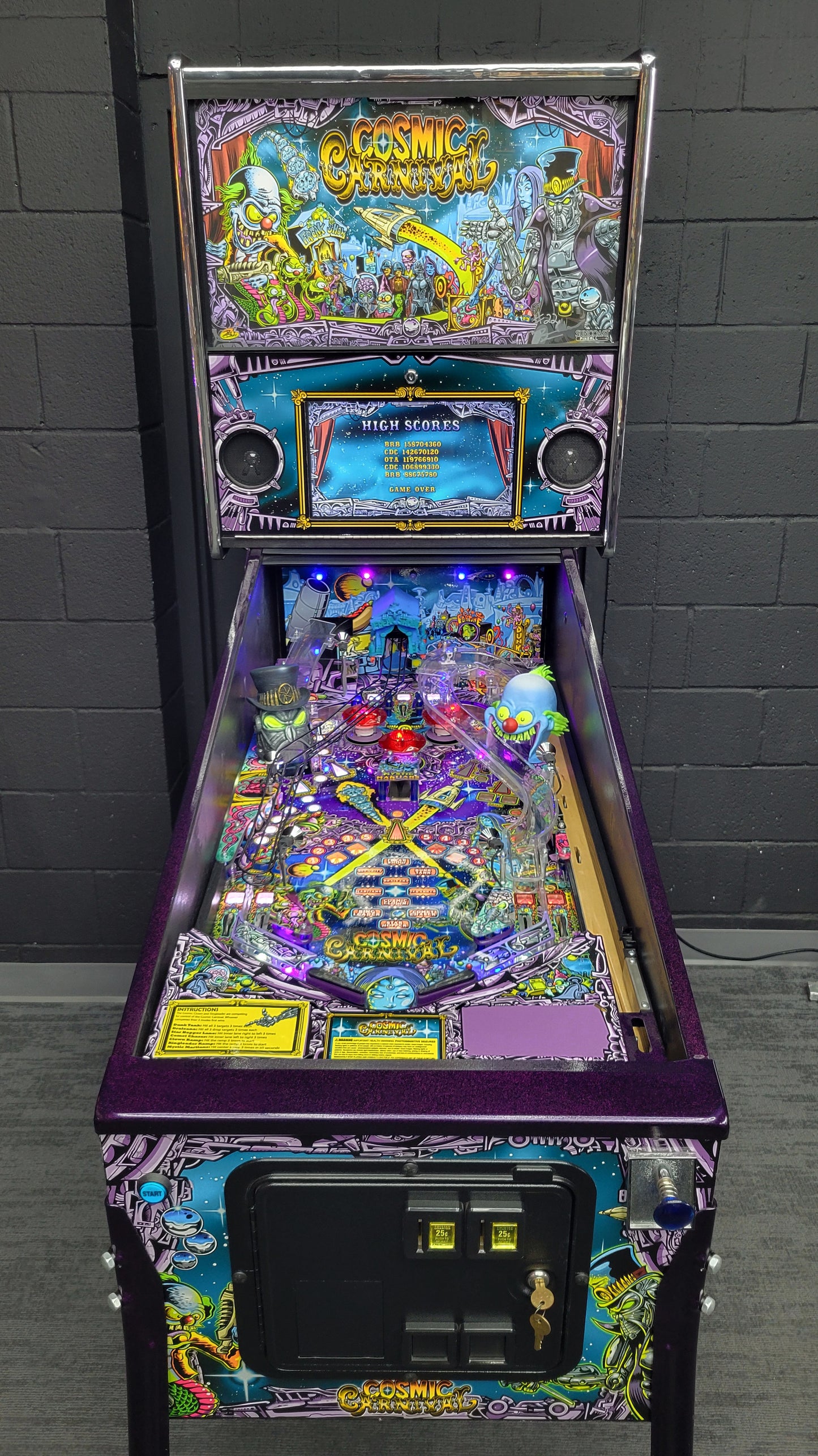 Cosmic Carnival Pinball by Suncoast