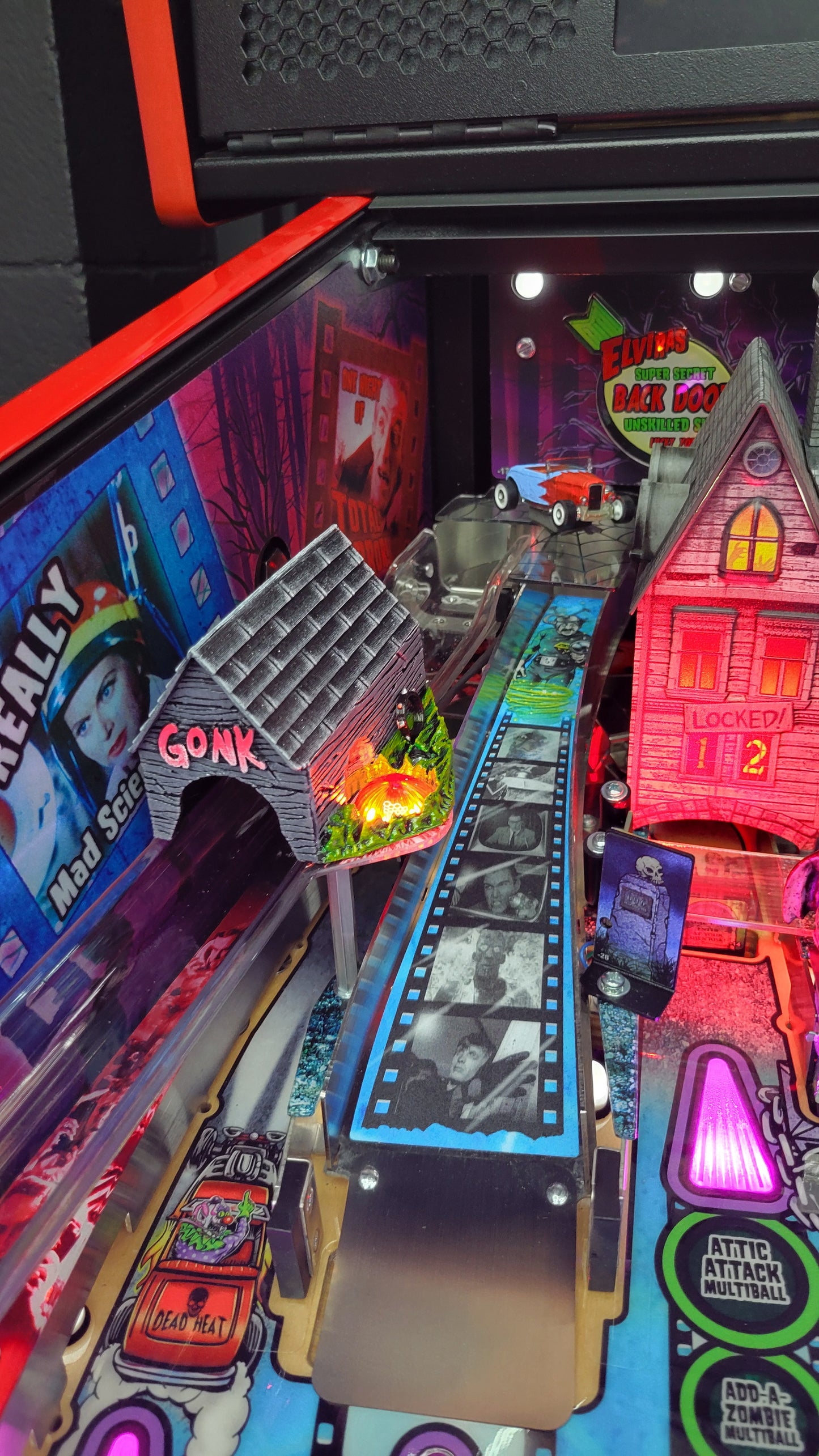 Elvira House of Horrors Premium Custom HUO Pinball Loaded!