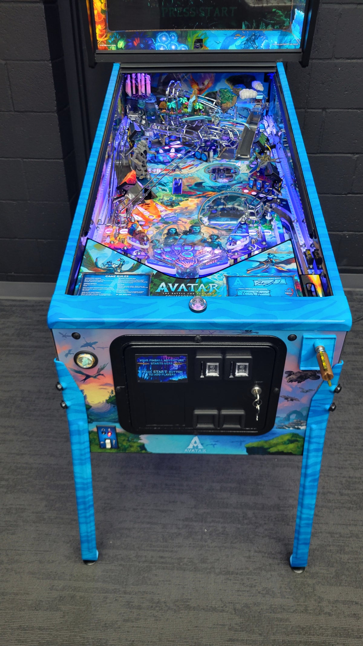 JJP Avatar CE Collectors Edition Pinball HUO