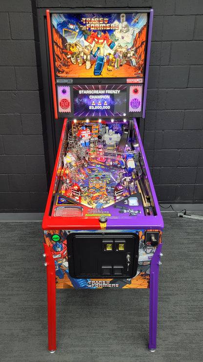 Stern Transformers More Than Meets The Eye LE Pinball Showroom Model