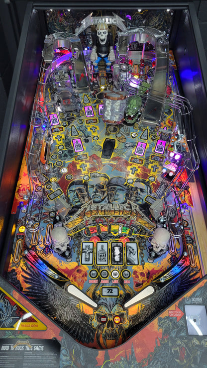 Stern Metallica Remastered Premium Pinball