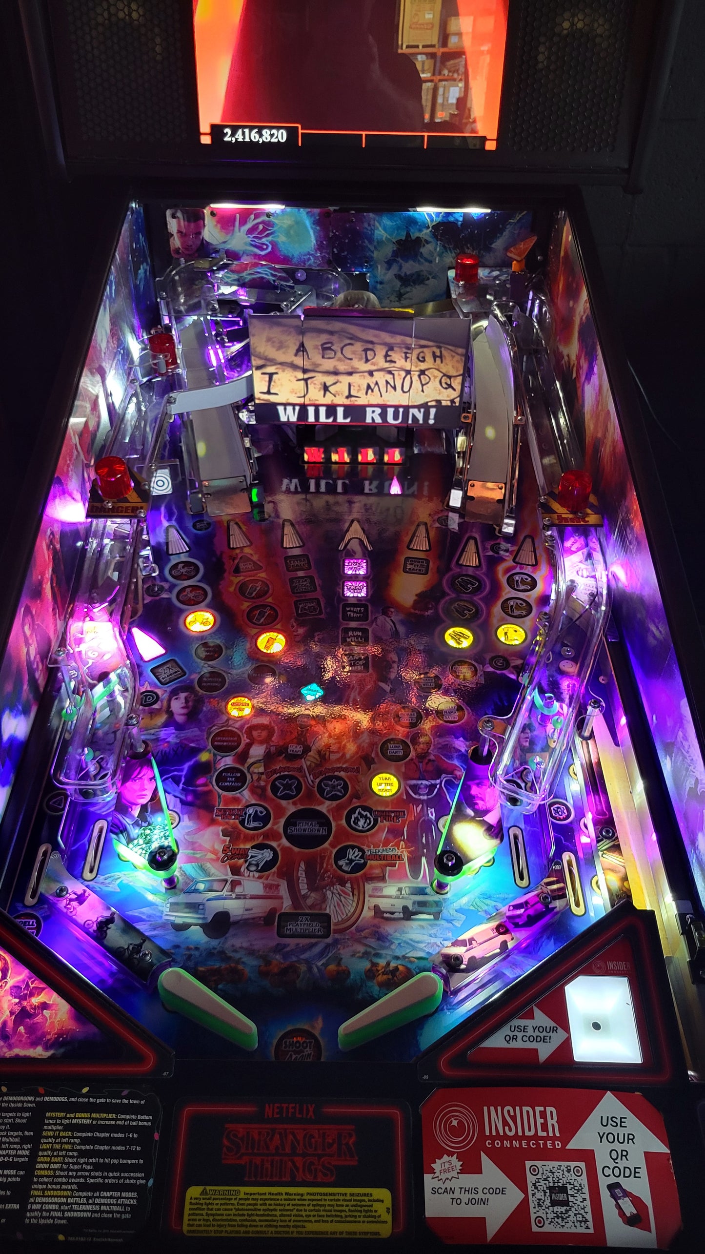 Stranger Things Premium Pinball