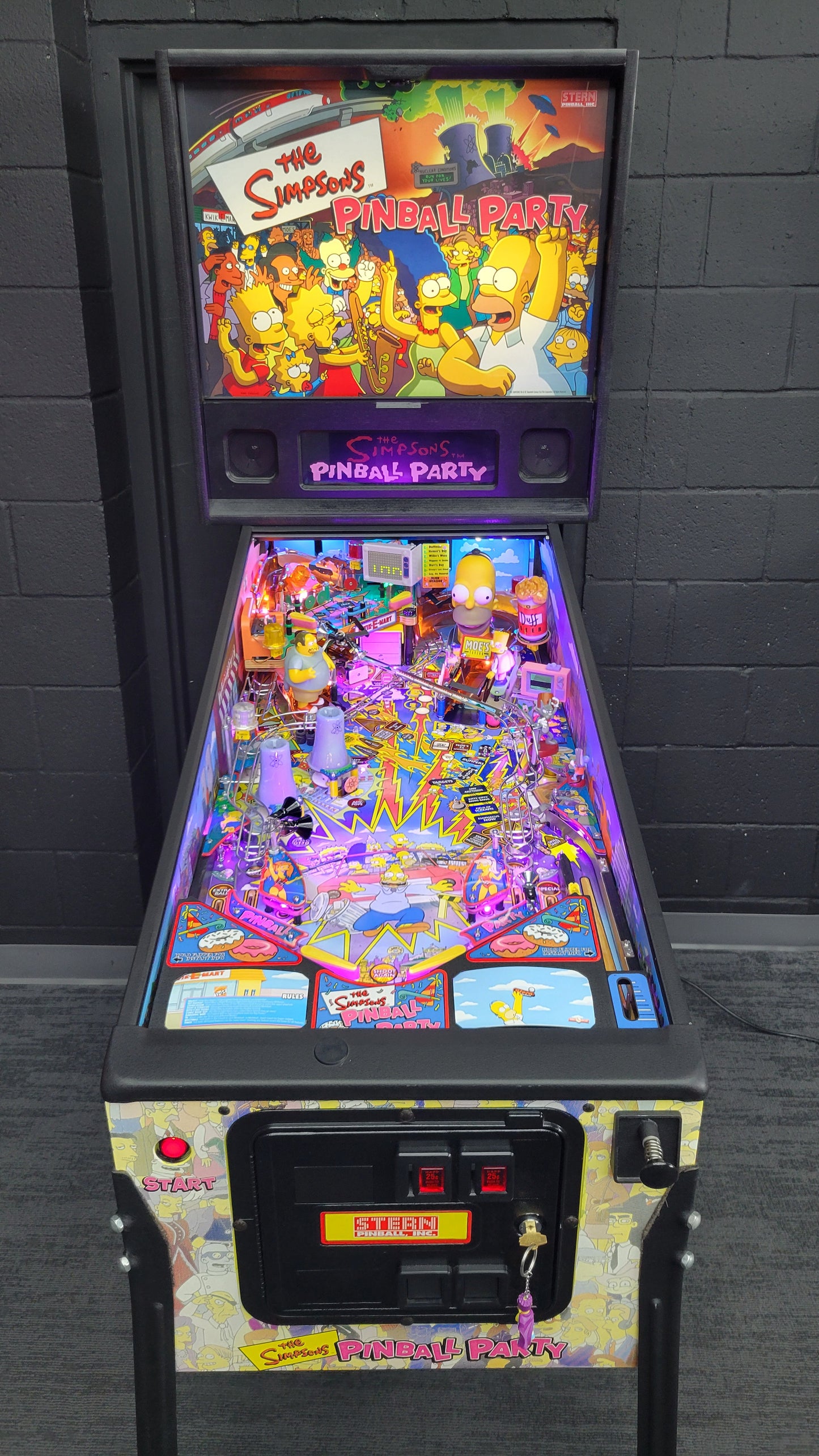 Stern The Simpsons Pinball Party HUO