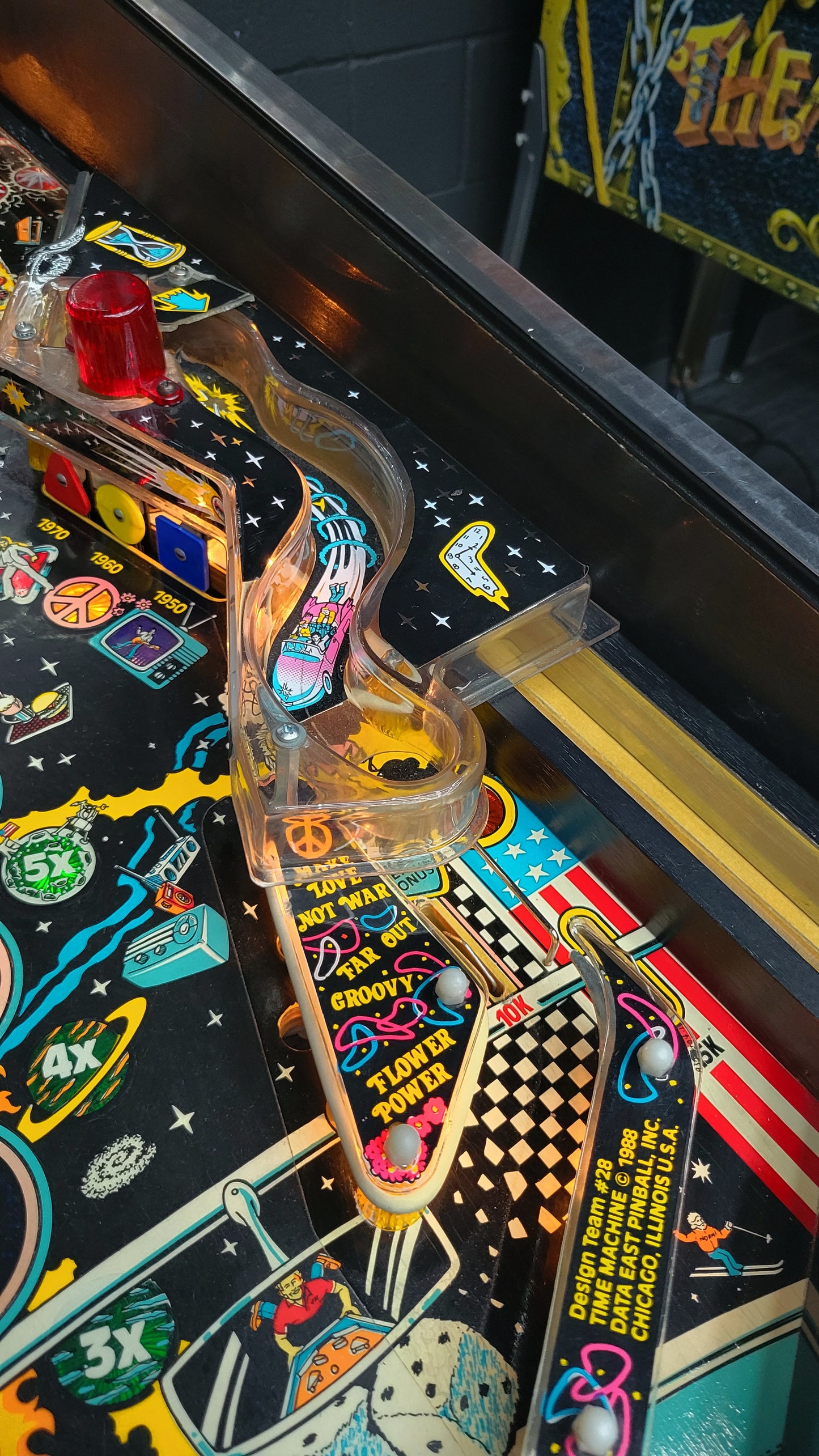 Data East Time Machine Pinball