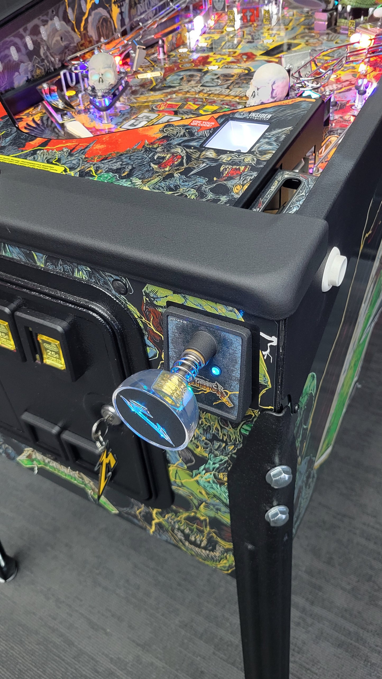 Stern Metallica Remastered Premium HUO Pinball Loaded!
