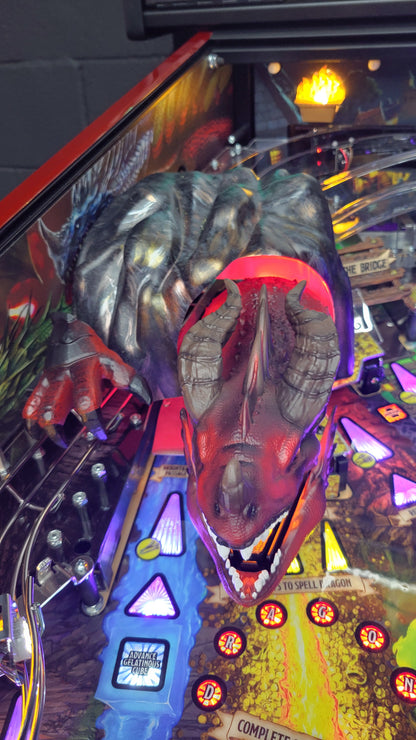 Stern Dungeon & Dragons The Tyrants Eve LE Pinball HUO
