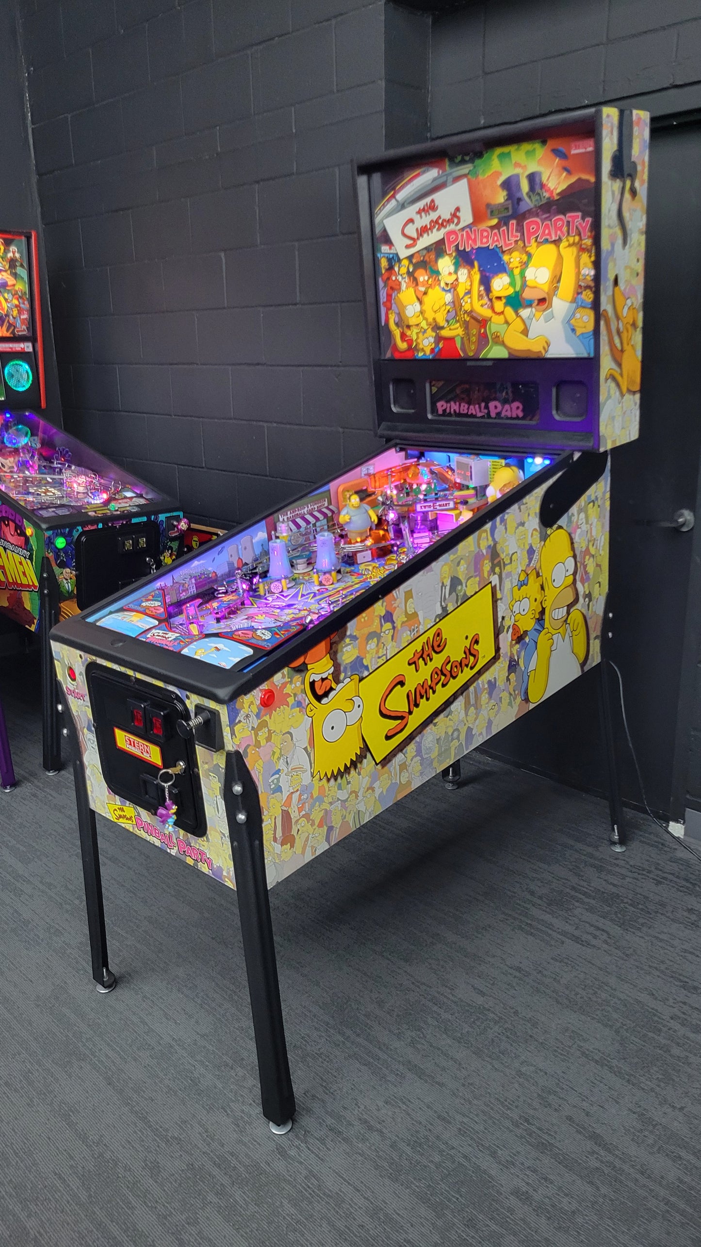 Stern The Simpsons Pinball Party HUO