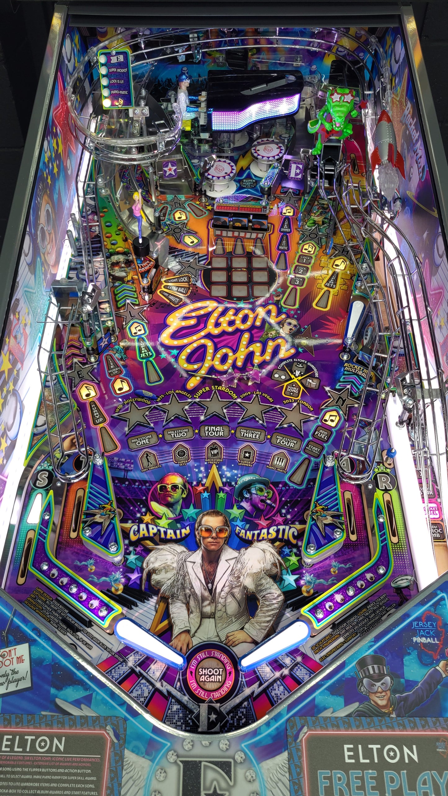 JJP Elton John Platinum Pinball HU0