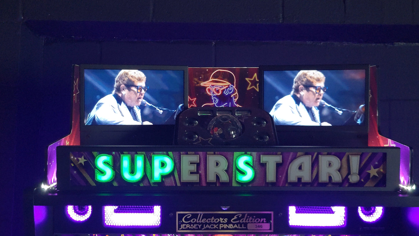 JJP Elton John CE Collectors Edition Pinball HU0