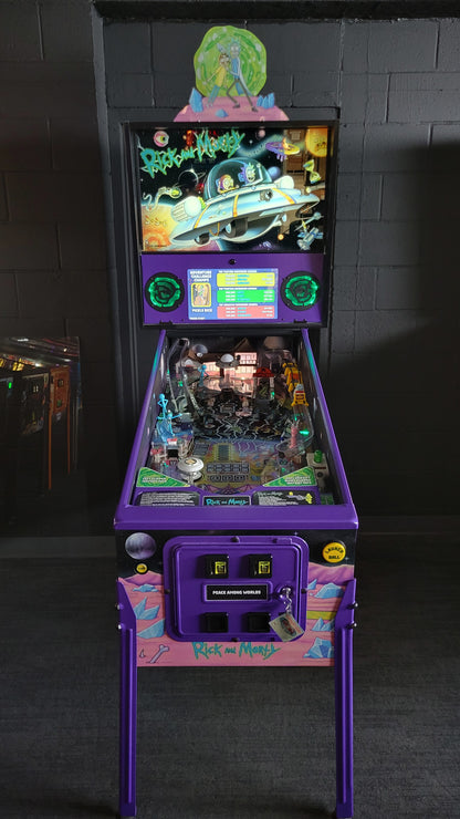 Spooky Rick And Morty Blood Sucker Edition Pinball