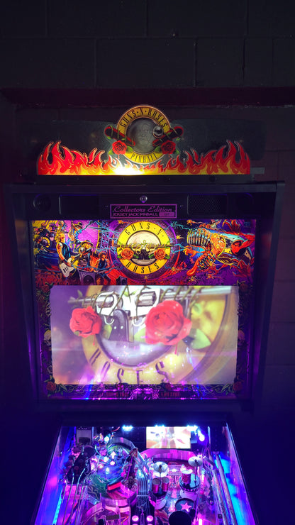 JJP Guns N' Roses CE Collectors Edition Pinball HUO