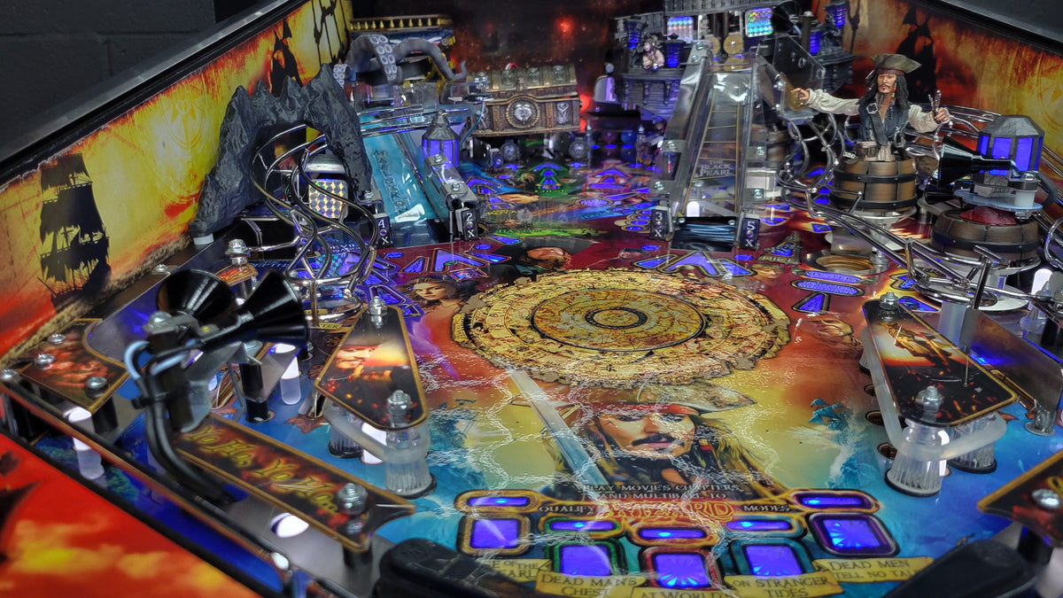 Pirates Of The Caribbean by Jersey Jack Pinball HUO