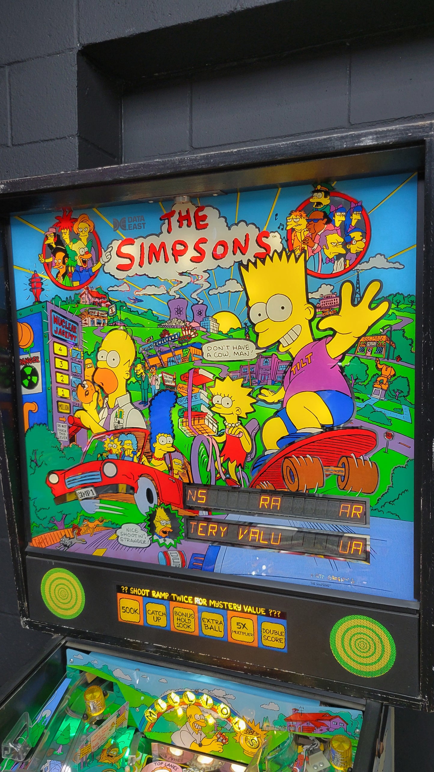 Data East The Simpsons Pinball