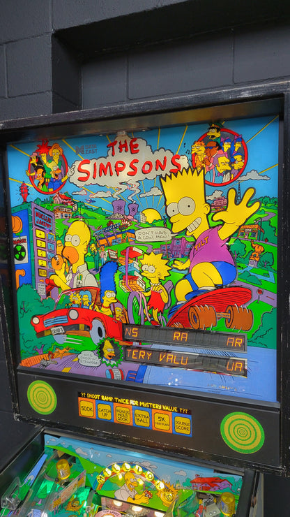 Data East The Simpsons Pinball
