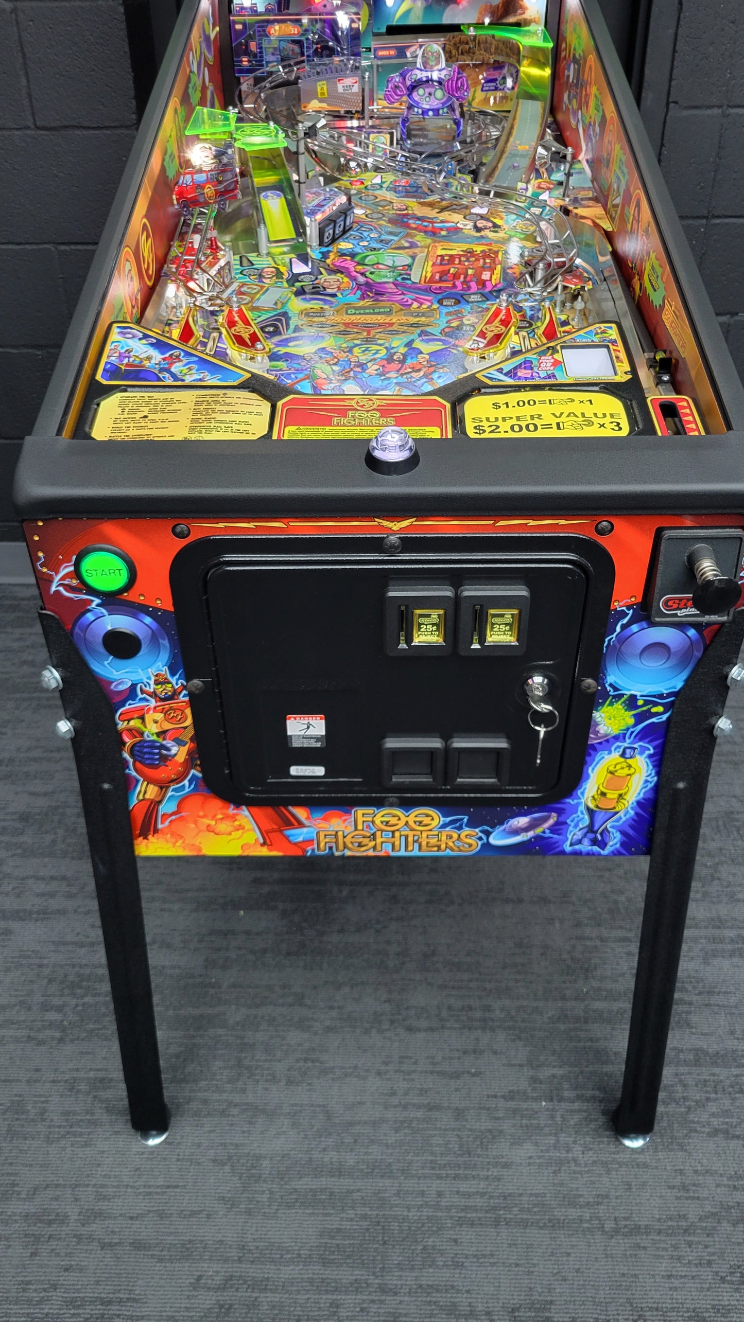 Stern Foo Fighters Pro Pinball