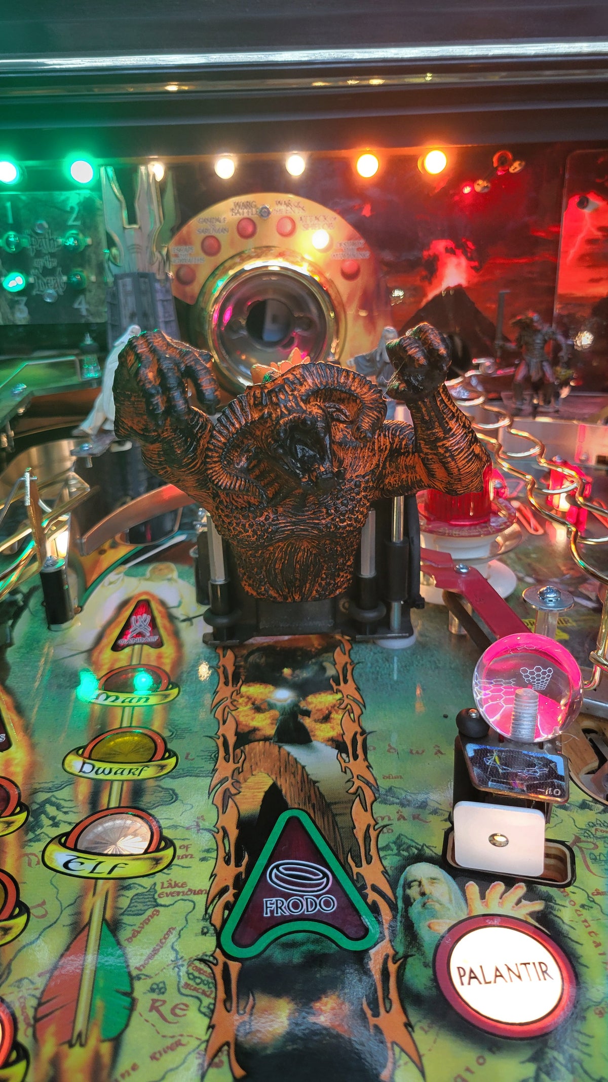 Stern Lord Of The Rings Pinball HUO