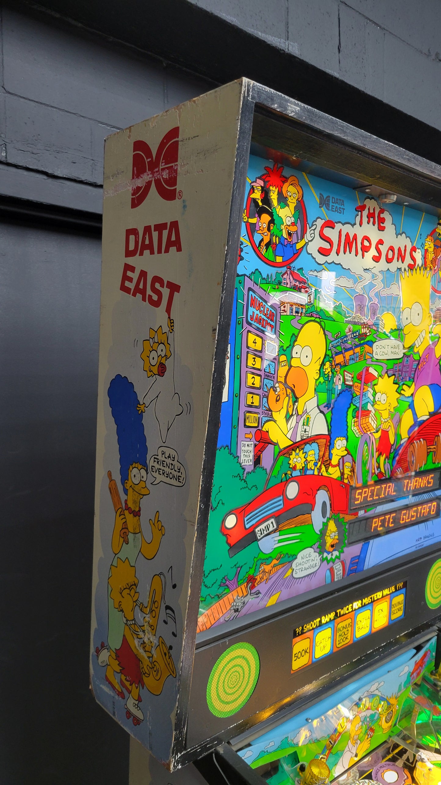 Data East The Simpsons Pinball
