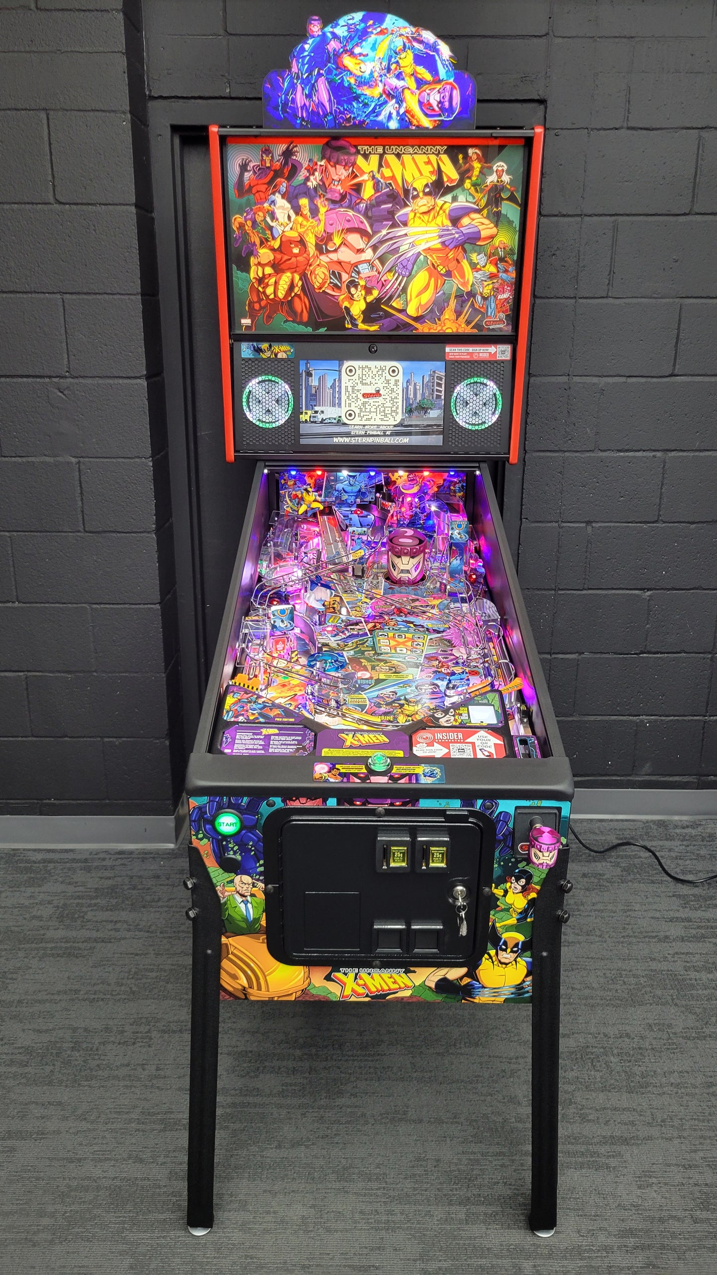 Stern The Uncanny X-Men Pro Pinball HUO