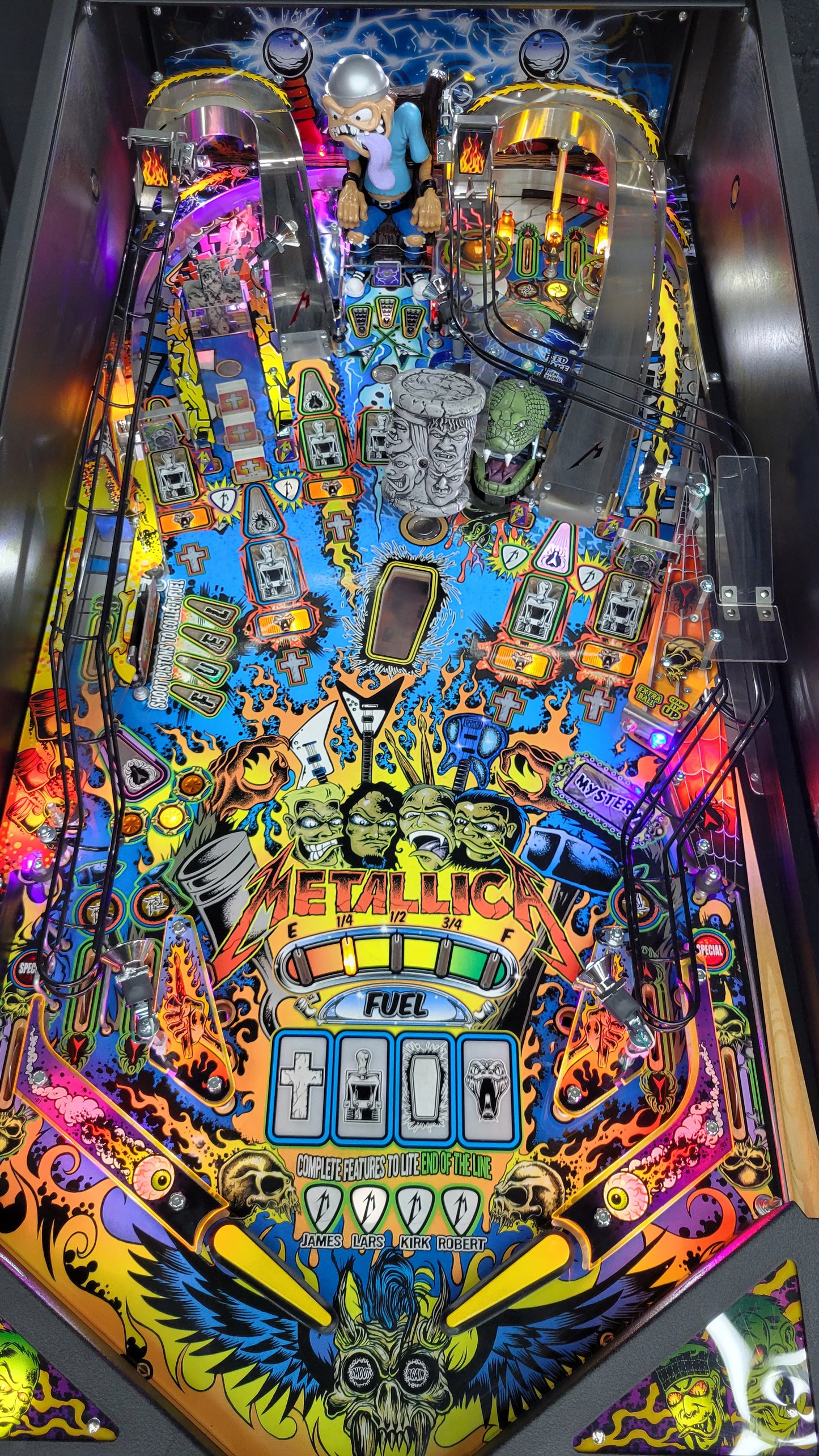 Stern Metallica Premium Vault Pinball