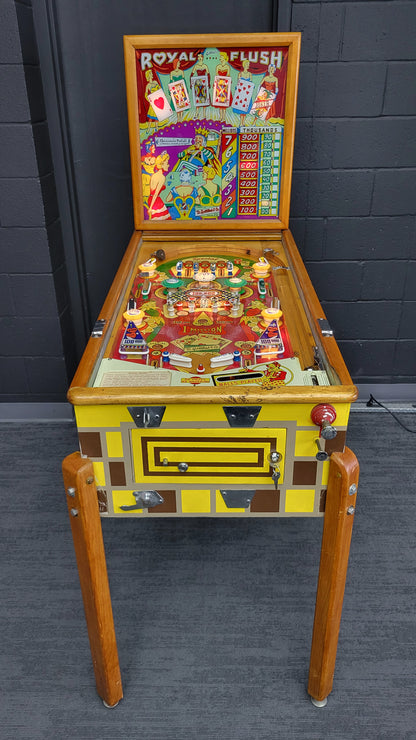 Gottlieb 1957 Royal Flush Vintage Pinball