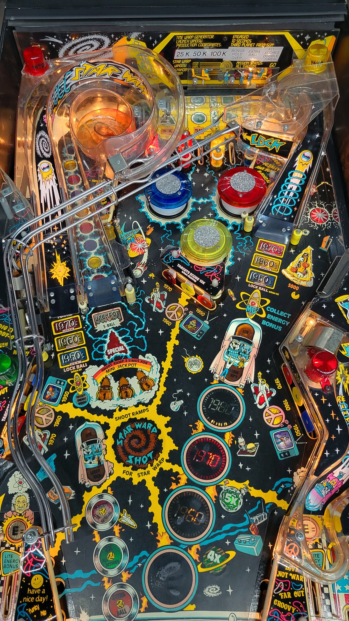 Data East Time Machine Pinball