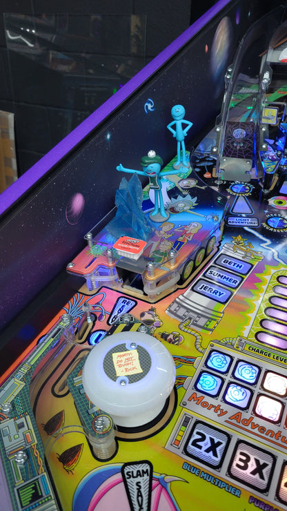 Spooky Rick And Morty Blood Sucker Edition Pinball