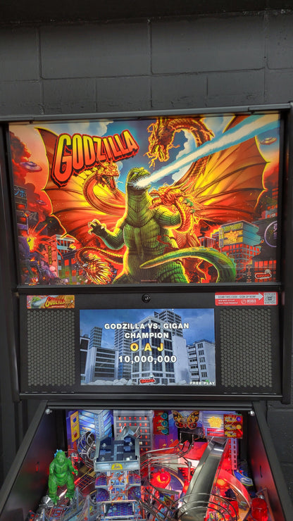 Stern Godzilla Premium Pinball HUO