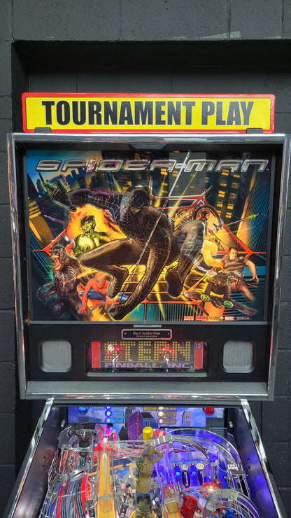Stern Black Spider Man Edition Pinball HUO
