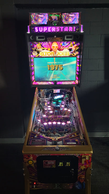 JJP Elton John CE Collectors Edition Pinball HU0