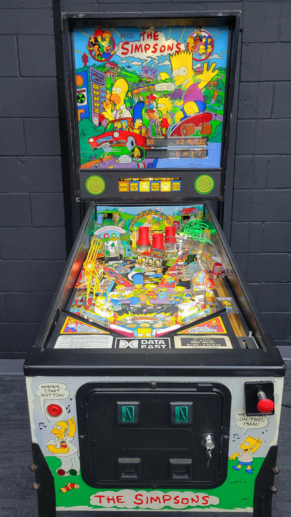 Data East The Simpsons Pinball