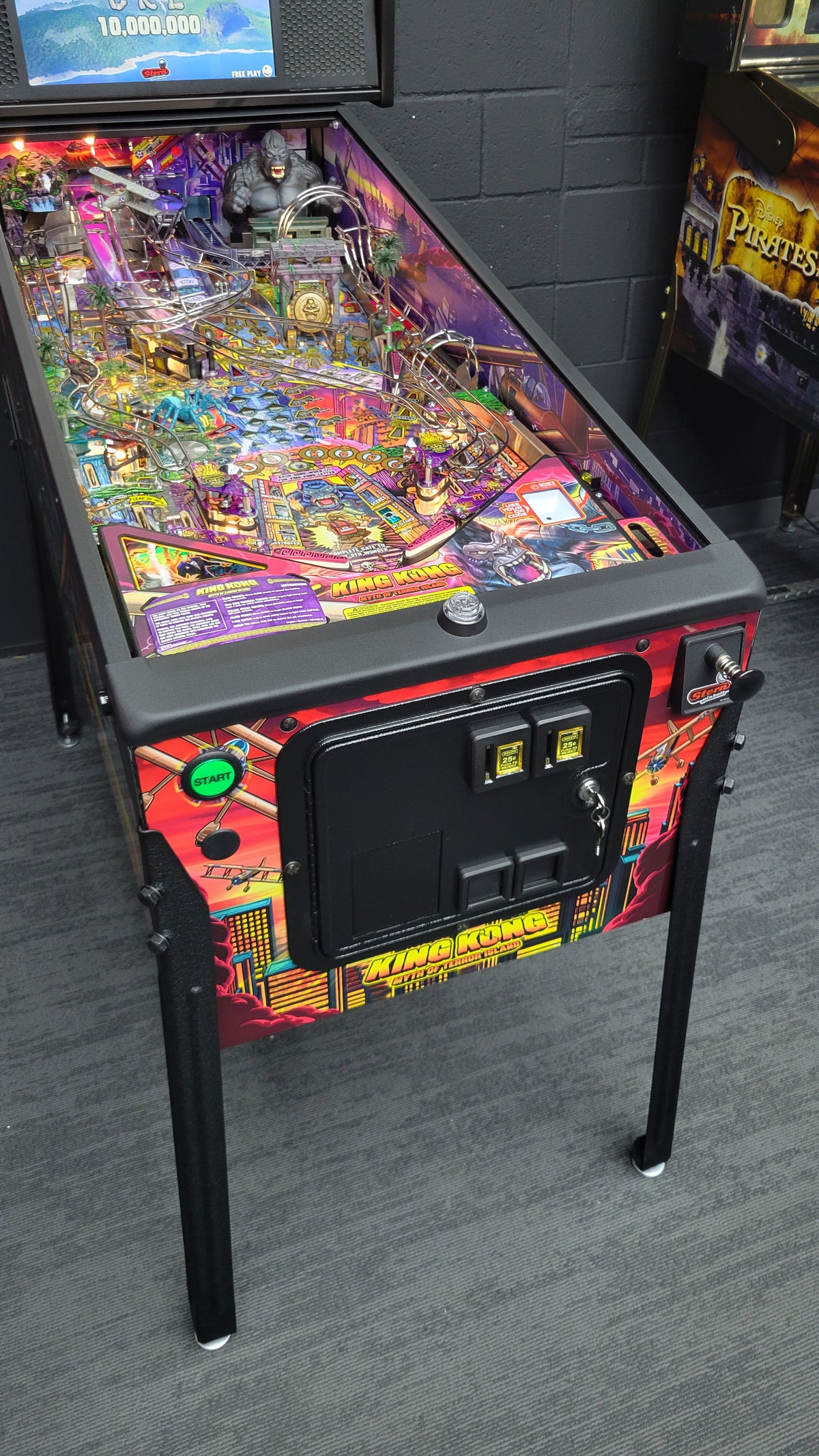 Stern King Kong Premium Pinball HUO