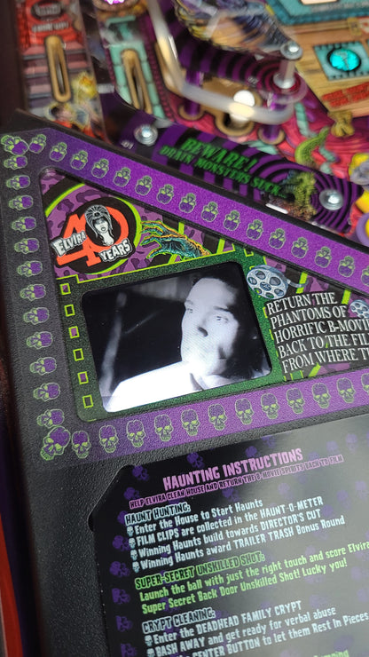 Elvira House of Horrors 40th Anniversary Pinball