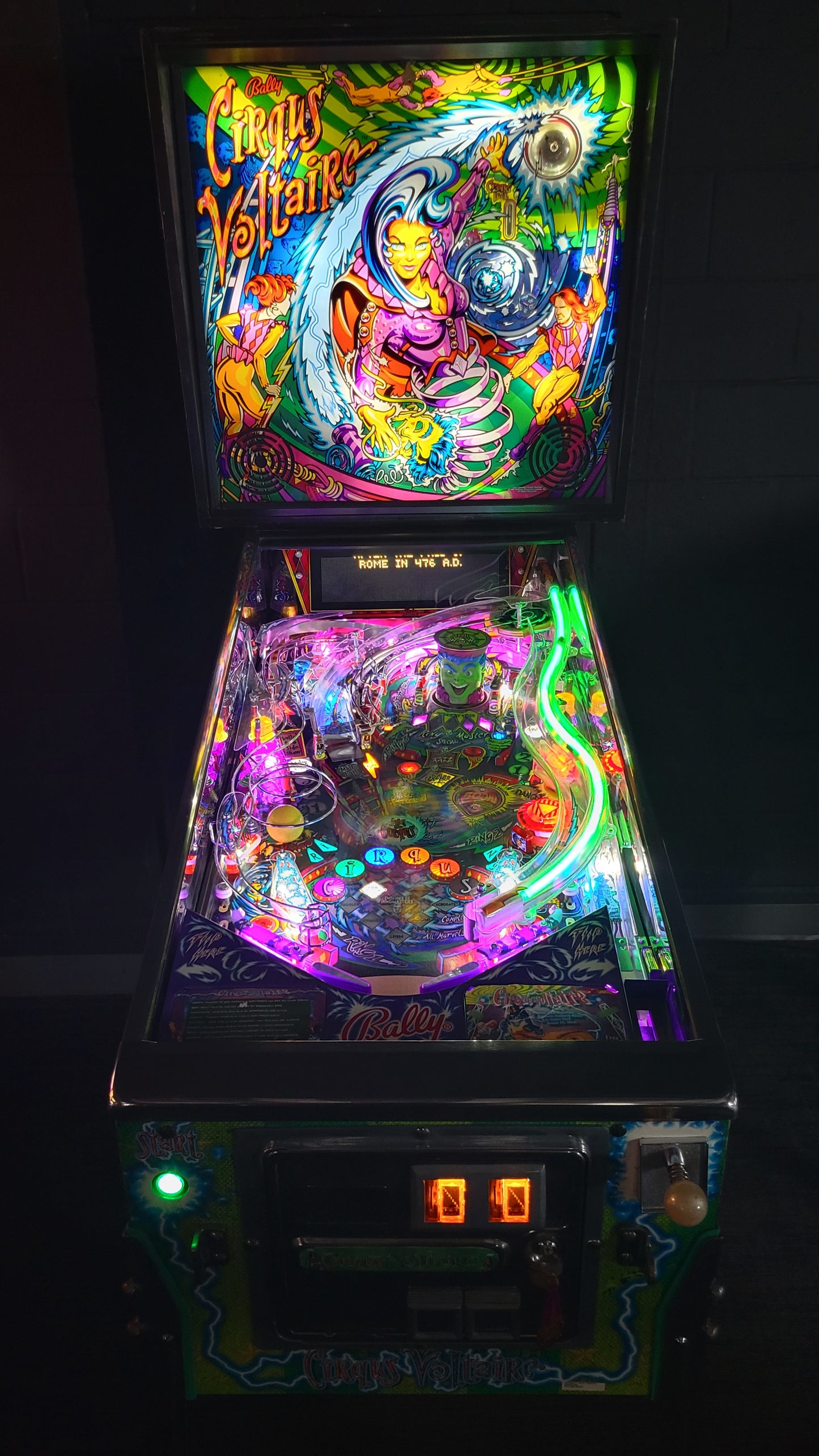 Bally Circus Voltaire Pinall