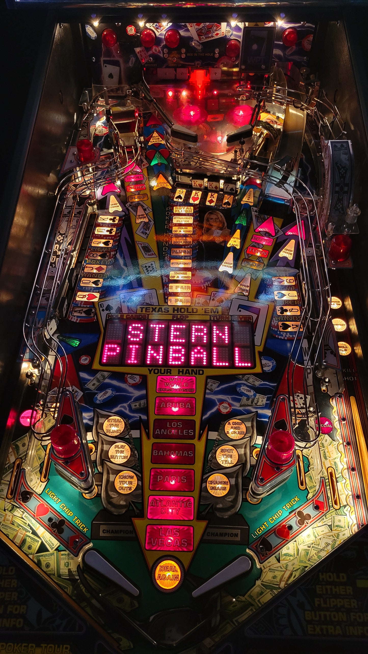 Stern World Poker Tour Pinball