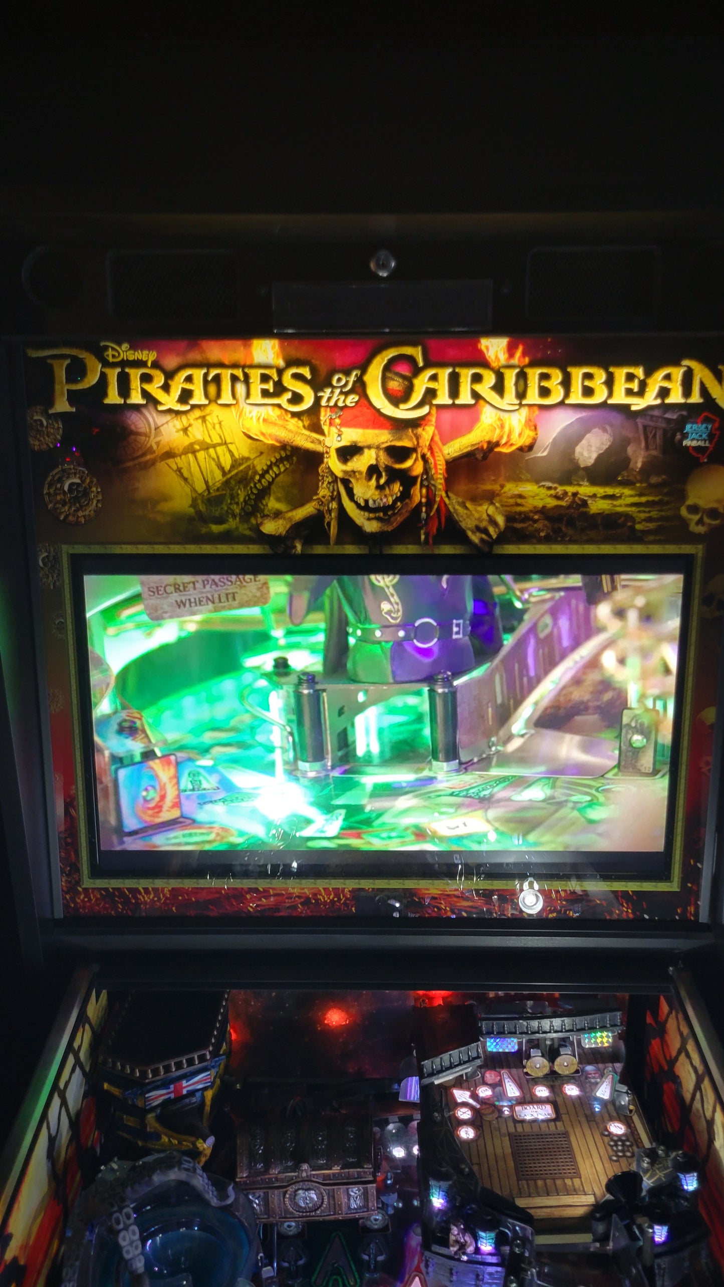 Pirates Of The Caribbean by Jersey Jack Pinball HUO