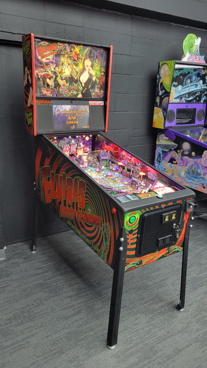 Stern Elvira’s House Of Horrors Premium Pinball HUO