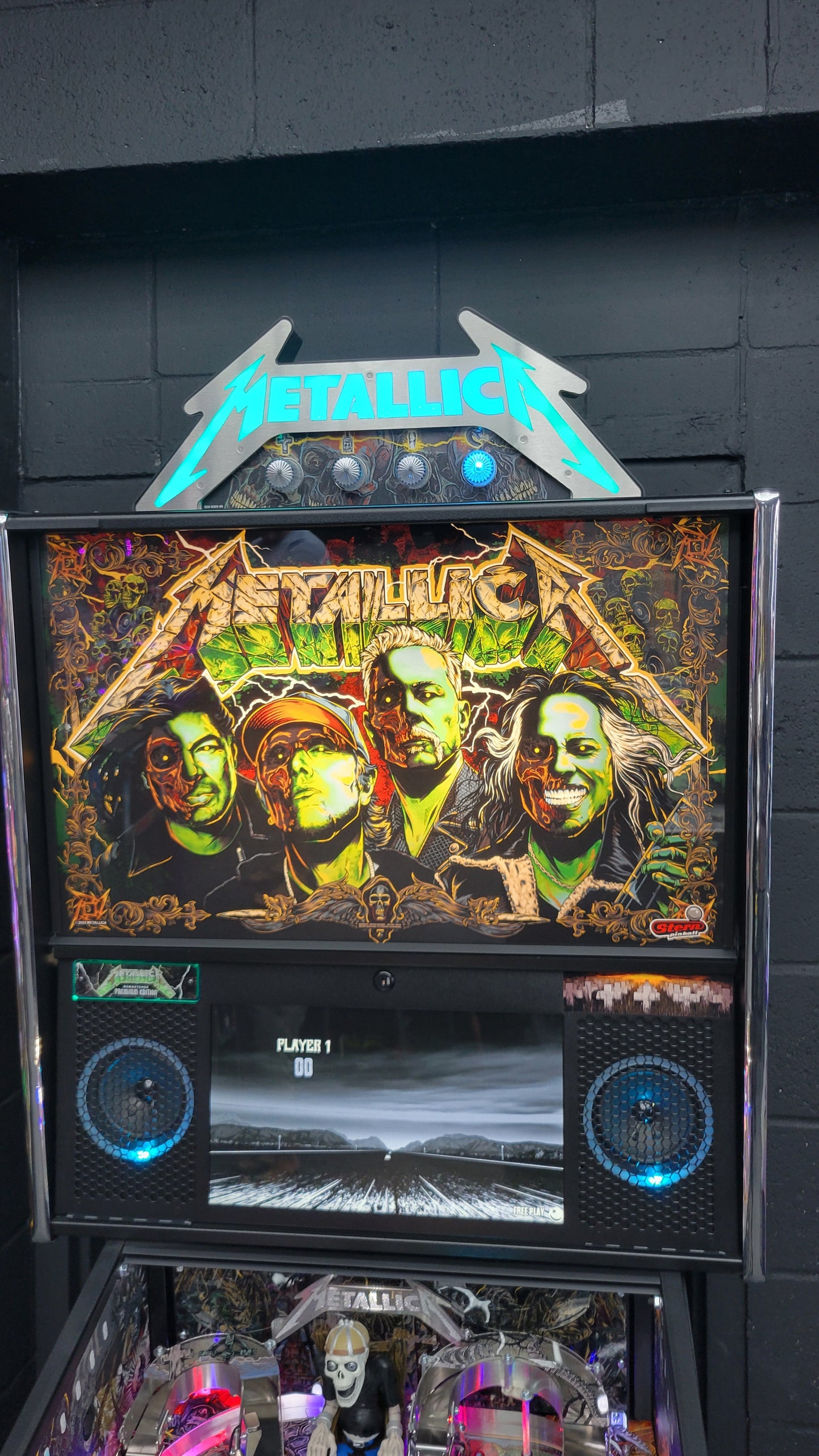 Stern Metallica Remastered Premium HUO Pinball Loaded!