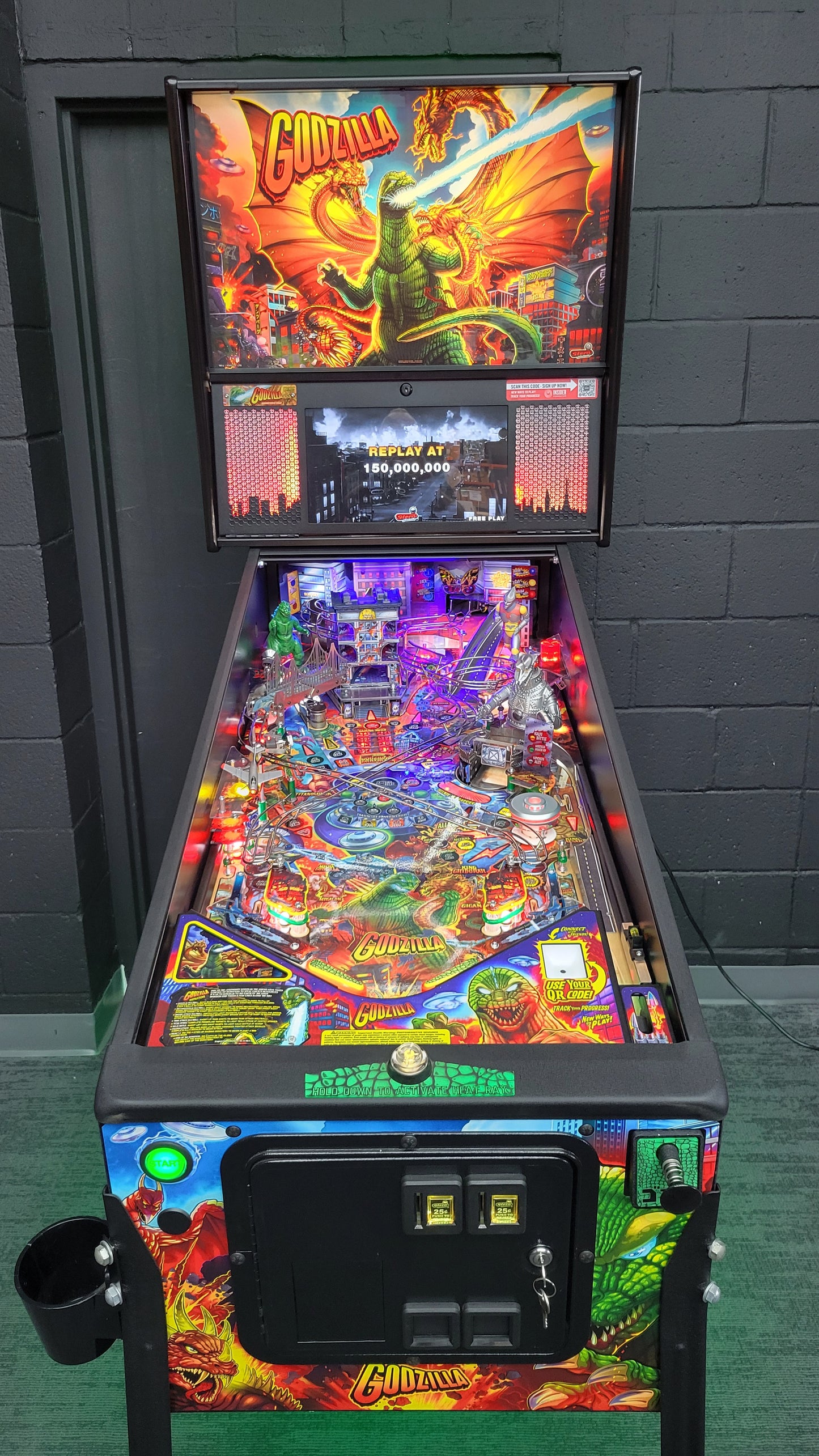 Stern Godzilla Premium Pinball