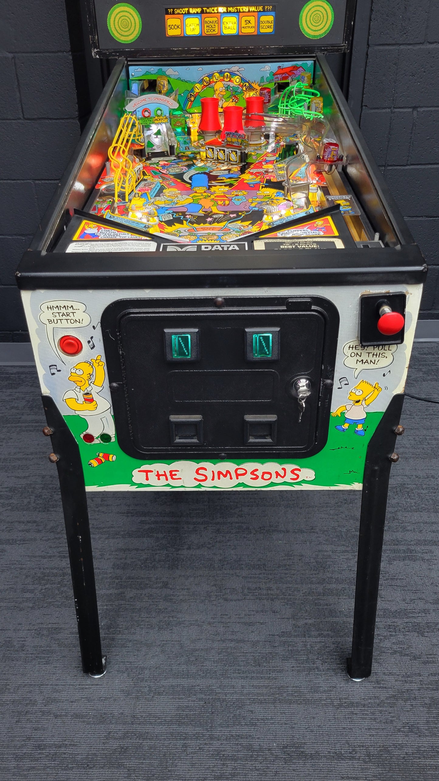 Data East The Simpsons Pinball